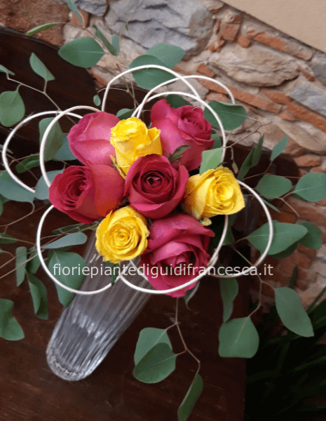 Bouquet  con rose 